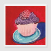 Süße Tässchen Magnetkarte (Vorderseite)