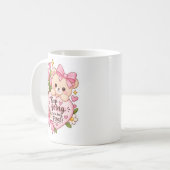 Süße Tasse mit kleiner Motivation (Vorderseite Links)