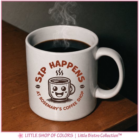 Süße Tasse passiert Kaffee-Mug