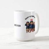 Süße Tasse zum Veteranentag (VorderseiteRechts)