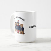Süße Tasse zum Veteranentag (Vorderseite Links)