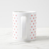 Süße Teddy-Liebe Jumbo-Tasse (Rückseite)