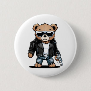 Süße Teddy Memes Button