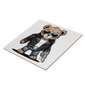 Süße Teddy Memes Fliese (Seite)