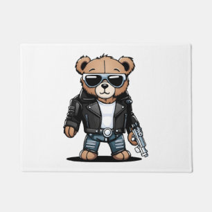 Süße Teddy Memes Fußmatte