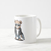 Süße Teddy Memes Kaffeetasse (VorderseiteRechts)