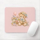 Süße Teddybär-Party-Gestaltung Mousepad (Mit Mouse)
