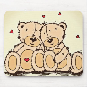 Süße Teddybären Mousepad