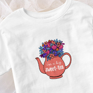 Süße Teeblüten-Teekanne Süße Kleinkind T-shirt