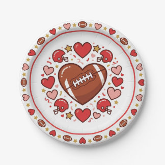 Süße Teller zum Valentinstag und Super Bowl