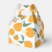 Süsse Thema Orange Clementine Mandarine Mandarin Geschenkschachtel (Rückseite)