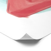 Süße Tier Alphabet Poster (Ecke)