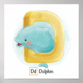 Süße Tier Alphabet Poster (Vorne)