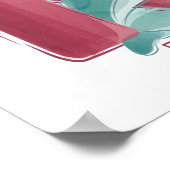 Süße Tier Alphabet Poster (Ecke)