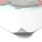 Süße Tier Alphabet Poster (Ecke)