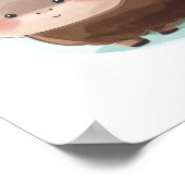 Süße Tier Alphabet Poster (Ecke)