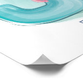 Süße Tier Alphabet Poster (Ecke)