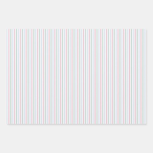 Süße Tier Babys Geschenkpapier Set (Vorderseite 3)