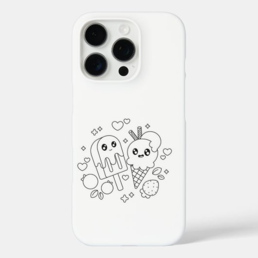 Süße Tier Cartoon iPhone 16 Fall Case-Mate iPhone Hülle (Rückseite)