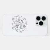 Süße Tier Cartoon iPhone 16 pro max Fall Hülle (Rückseite (Horizontal))