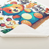 Süße Tier Cartoon neu i am niedlich Sherpadecke (3/4)