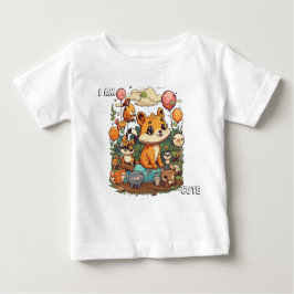 Süße Tier Cartoon Neues Design ich niedlich Baby T-shirt