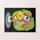 Süße Tier Cartoon Puzzle (Horizontal)