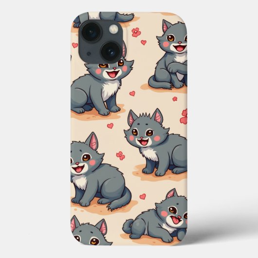 süße Tier Case-Mate iPhone Hülle (Rückseite)