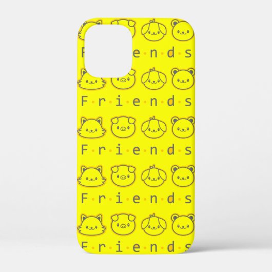 Süße Tier Case-Mate iPhone Hülle (Rückseite)