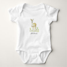 Süße Tier Deer Baby Bodysuit