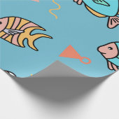 Süße Tier Design Nahtloses Musterpapier Geschenkpapier (Ecke)