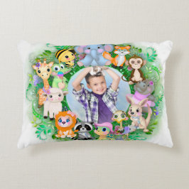 Süße Tier-Foto Dekokissen