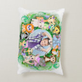 Süße Tier-Foto Dekokissen (Rückseite(Vertikal))