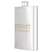 Süße Tier-Freunde konfrontiert Case-Mate iPhone Fa Flachmann (Links)