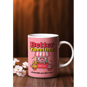 Süße Tier Friends Cotton Candy Tasse" Kaffeetasse