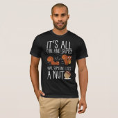 Süße Tier Funny Rodent Nut Lover Squirrel T-Shirt (Vorne ganz)