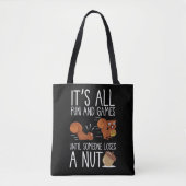 Süße Tier Funny Rodent Nut Lover Squirrel Tasche (Vorderseite)