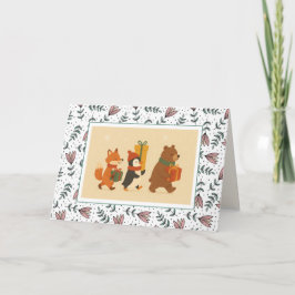 Süße Tier Gift Friends Geburtstag Karte
