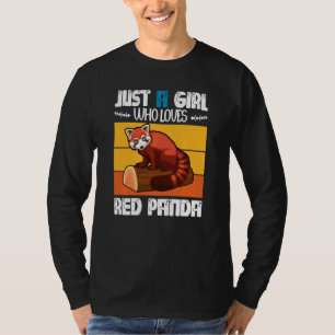 Süße Tier Girls Kids Just a Girls, die Red P Liebe T-Shirt
