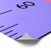 Süße Tier Growth Chart Poster (Ecke)