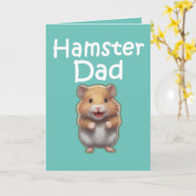 Süße Tier Hammy Pet Owner Hamster Vater