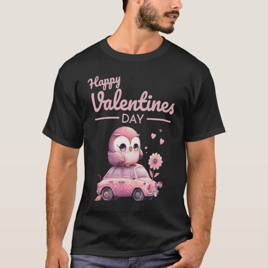 Süße Tier Heart Panda Happy Valentine Day 30 T-Shirt (Vorderseite)