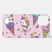 Süße Tier Ice Creme Cones Case-Mate iPhone Hülle (Rückseite (Horizontal))