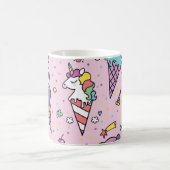 Süße Tier Ice Creme Cones Kaffeetasse (Mittel)