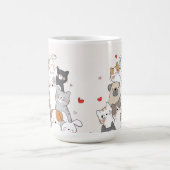 süße Tier Kaffee Tasse (Mittel)