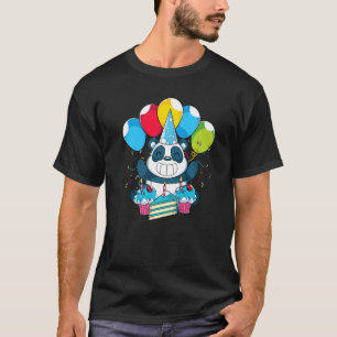 Süße Tier Kindergeburtstag Party Panda Bear Panda T-Shirt