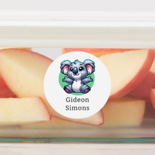 Süße Tier Labels Etiketten