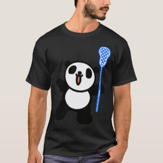 Süße Tier Lacrosse Panda T-Shirt