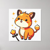 Süße Tier Leinwanddruck (Vorderseite)