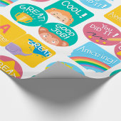 Süße Tier-Lohn für Motivierend Klassenzimmer Geschenkpapier